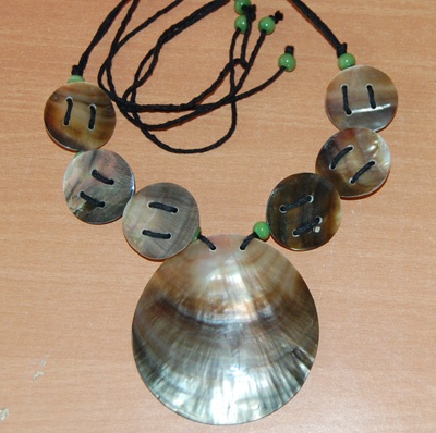 necklace shell indonesia